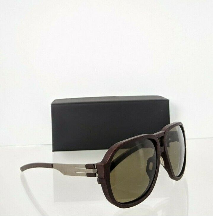 Brand New Authentic ic! Berlin Sunglasses Rakete Bronze 55mm Frame