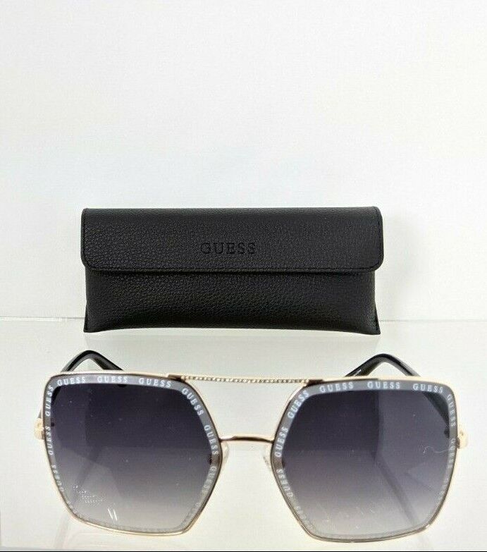 Brand New Authentic Guess Sunglasses GU7715 32B Gold Frame 7715 Frame