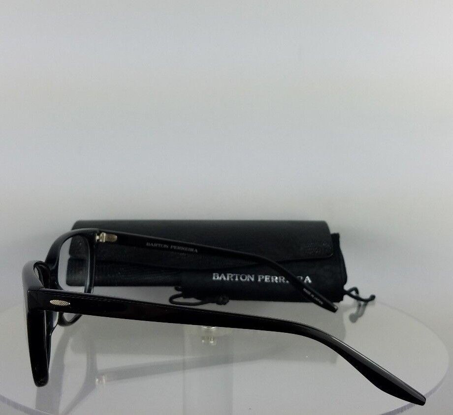 Brand New Authentic Barton Perreira Eyeglasses Treva Black Frame 53mm