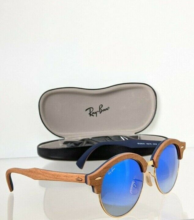 Brand New Authentic Ray Ban RB4246 1180/7Q Sunglasses 4246-M Round Polarized