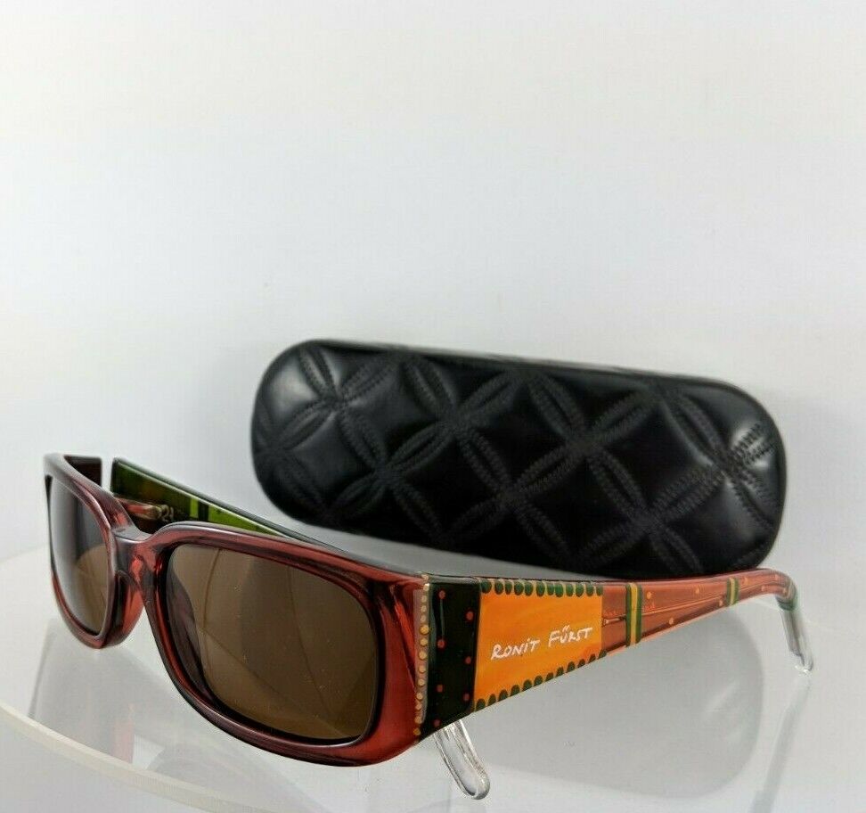 Brand New Authentic Ronit Furst Rf 3766 21 53Mm Hand Painted Sunglasses Frame