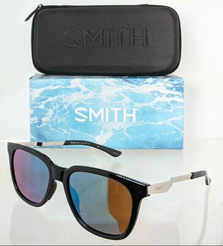 Brand New Authentic Smith Optics Sunglasses ROAM Black Silver 807 Frame