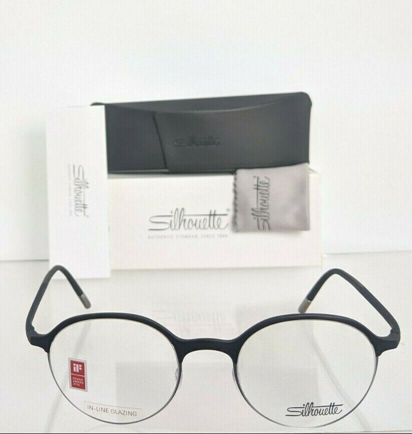 Brand New Authentic Silhouette Eyeglasses SPX 2910 75 9000 Titanium Frame 47mm