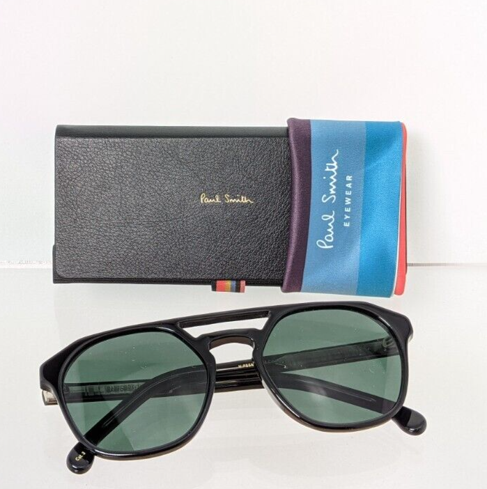 New Authentic PAUL SMITH Sunglasses BARFORD PSSN015 V1 Col. 01 52mm Black Frame