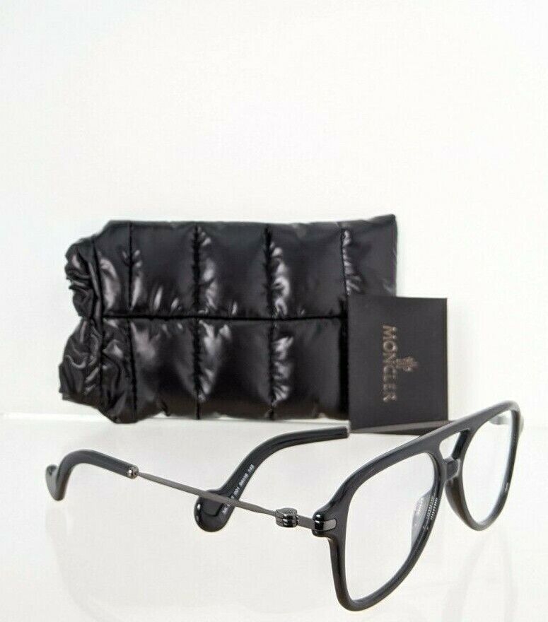 Brand New Authentic Moncler Eyeglasses ML 5081 001 54mm Black 5081 Frame