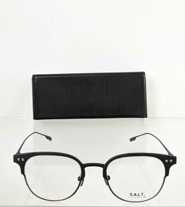 Brand New Authentic Salt Eyeglasses HOOPER BS/BS Black Frame 48mm