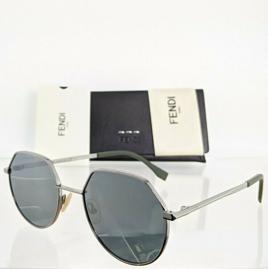 Brand New Authentic Fendi FF M0029S Sunglasses 6LBT4 Silver Frame 0029