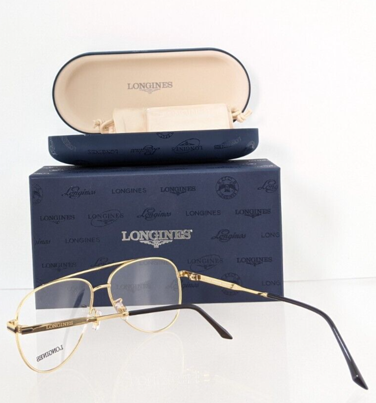 Brand New Authentic Longines Lg5003 H Eyeglasses 5003 Gold 56Mm Frame