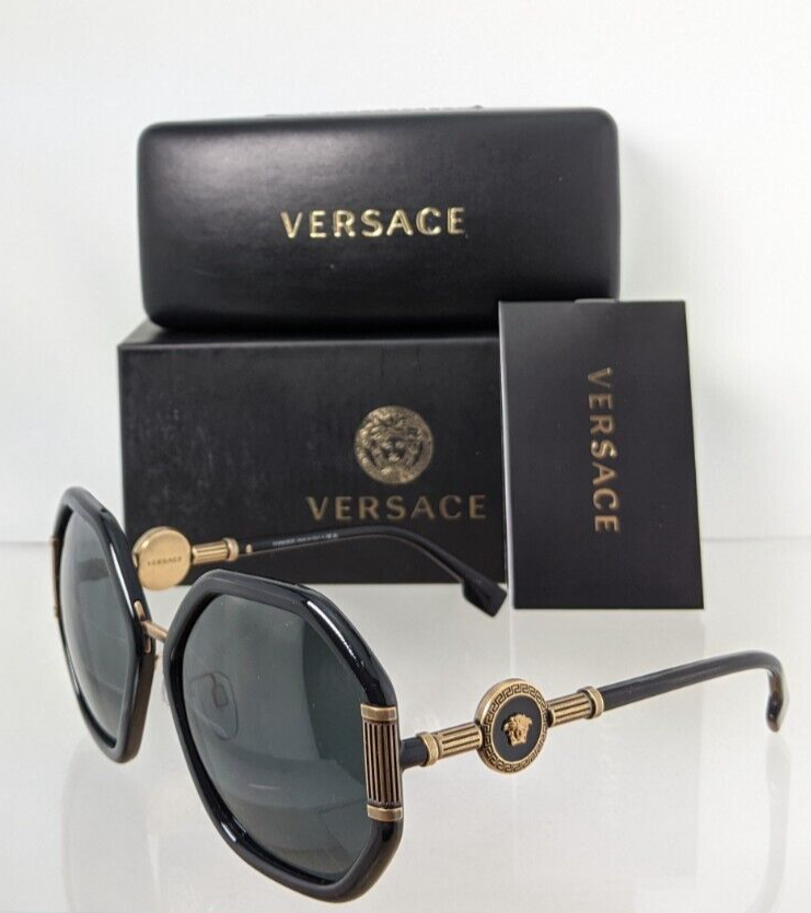 Versace Sunglasses Mod. 4413 GB187 VE4413 60mm Black with broken arm