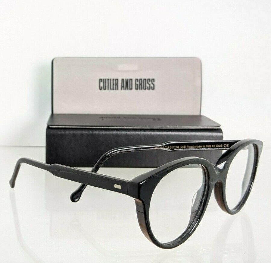 Brand New Authentic CUTLER AND GROSS OF LONDON Eyeglasses M: 1210 C:B 51mm