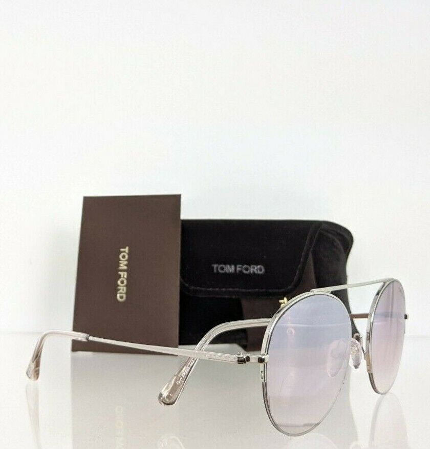 Brand New Authentic Tom Ford Sunglasses FT TF668 16Z Finn Frame TF 0668 54mm