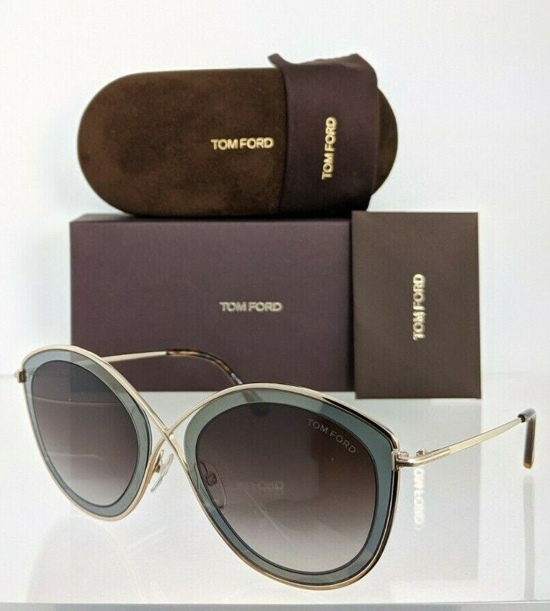 Brand New Authentic Tom Ford Sunglasses FT TF604 50K Sascha - TF 0604 55mm Frame