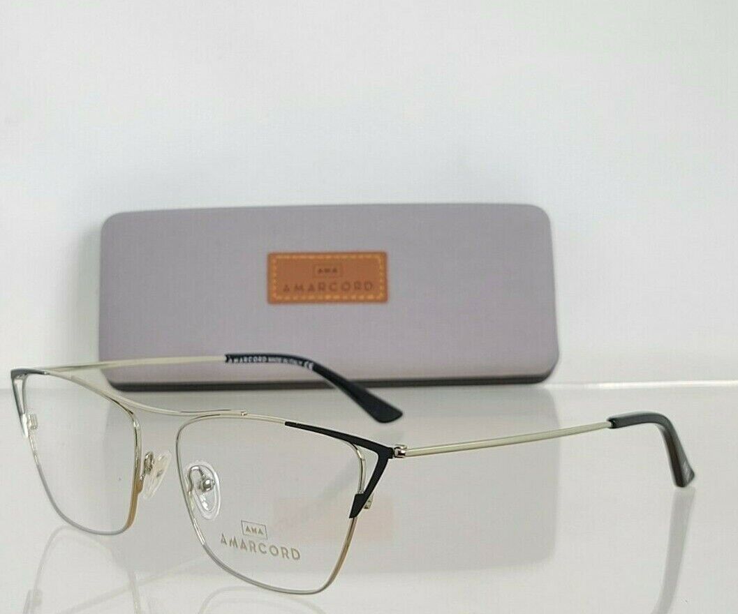 Brand New Authentic AMARCORD Eyeglasses AM028 Color 1 54mm Frame