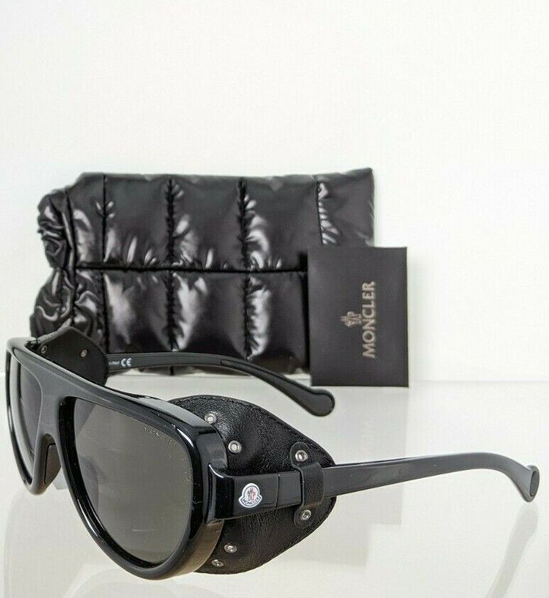 Brand New Authentic Moncler Sunglasses MR MONCLER ML 0089 01D Polarized 57mm