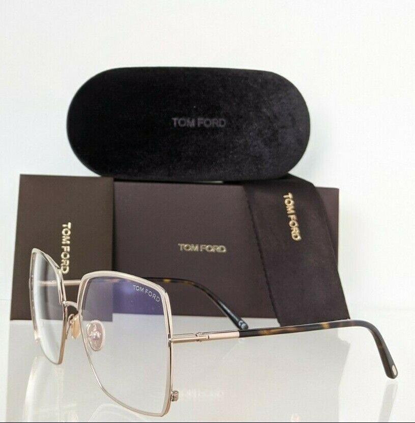 Brand New Authentic Tom Ford TF 5668 Eyeglasses 028 Frame FT 5668-B 57mm Frame