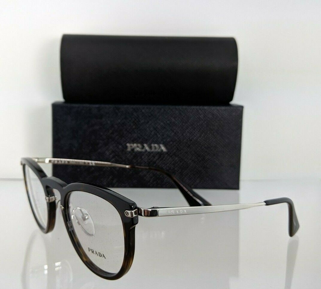 Brand New Authentic Prada Eyeglasses VPR 2AV 2AU - 1O1 Tortoise Frame VPR02V