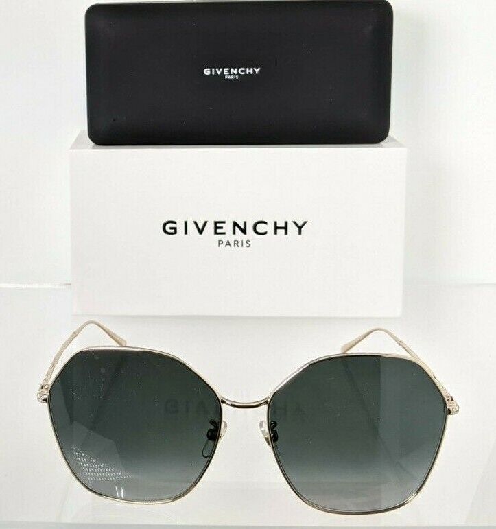 Brand New Authentic GIVENCHY GV 7171/N/S Sunglasses JG9O 7171 63mm Gold Frame