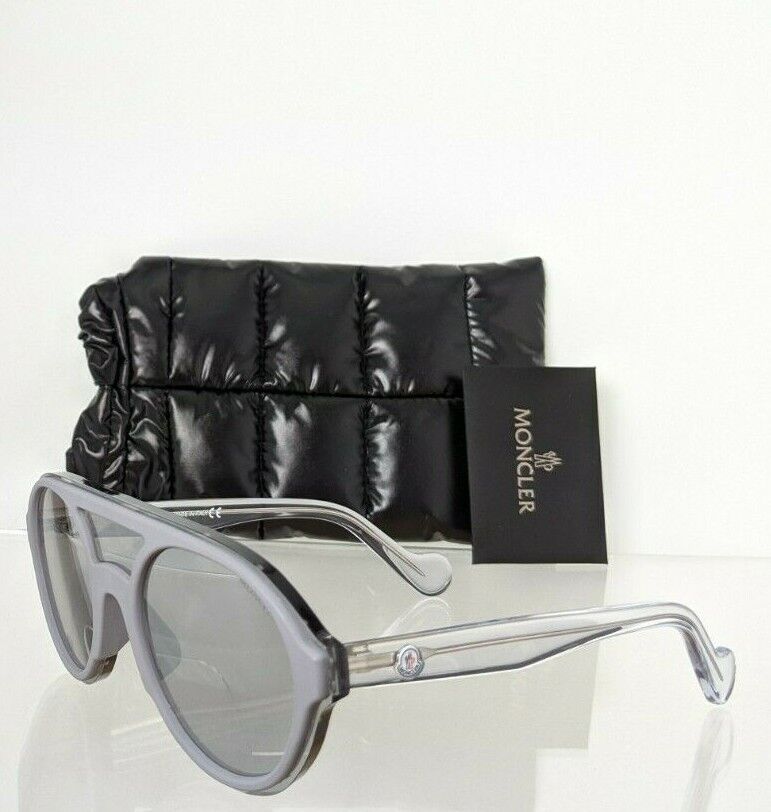 Brand New Authentic Moncler Sunglasses MR MONCLER ML 0052 22C Grey 140mm