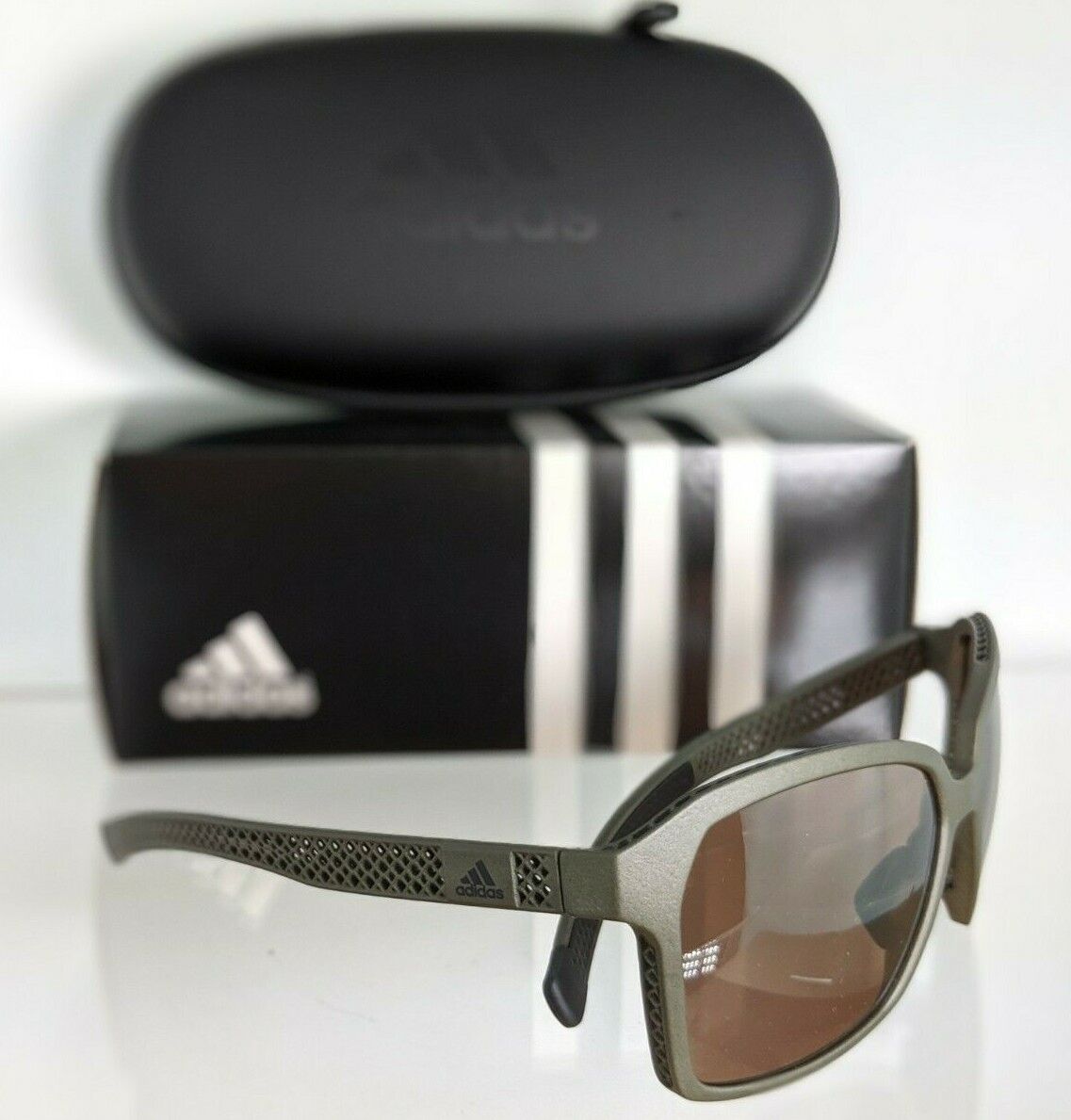 Brand New Authentic Adidas Sunglasses AD 43 75 5500 Aspyr 3D_F AD43