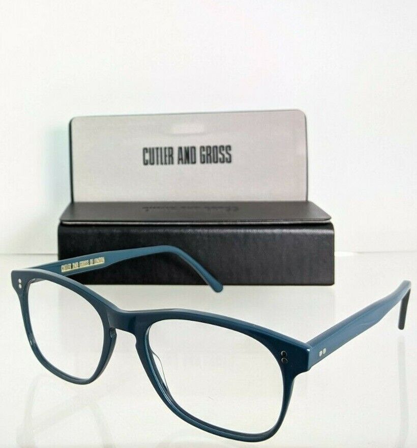 Brand New Authentic CUTLER AND GROSS OF LONDON Eyeglasses M: 1235 C : STBL 52mm