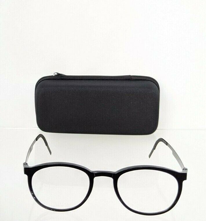 Brand New Authentic LINDBERG Eyeglasses 1032 Black & Gunmetal AE25 1032 50mm