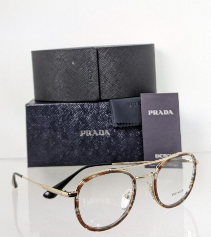 Brand New Authentic Prada Eyeglasses VPR 66X 06A - 1O1 56mm Frame 50Y