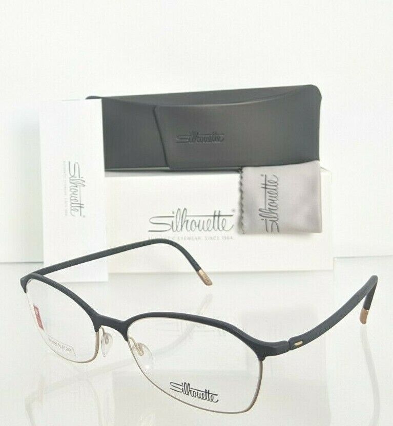 Brand New Authentic Silhouette Eyeglasses SPX 1582 75 9020 Titanium Frame 53mm