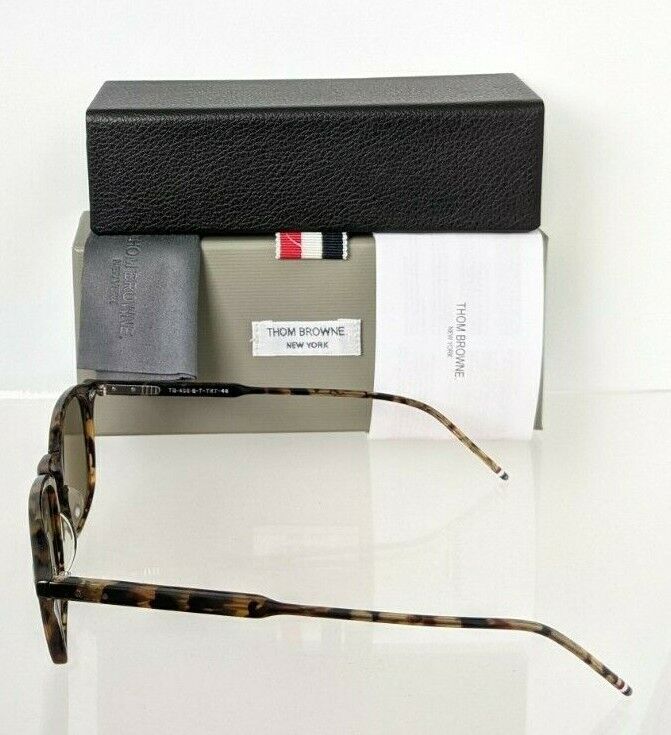 Brand New Authentic Thom Browne Sunglasses TBS 406-B-T TKT TB-406 Tortoise Frame