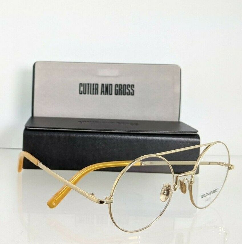 Brand New Authentic CUTLER AND GROSS OF LONDON Eyeglasses M: 1276 C : 13 49mm