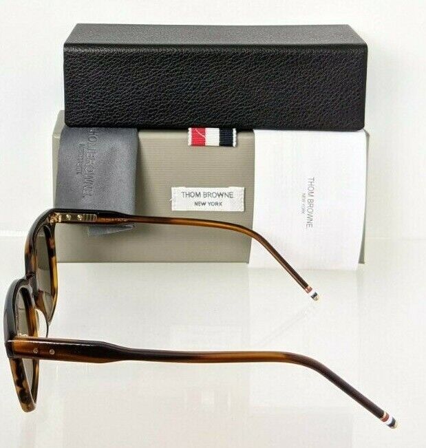 Brand New Authentic Thom Browne Sunglasses TBS 405-B-T WLT TB405 Brown Frame