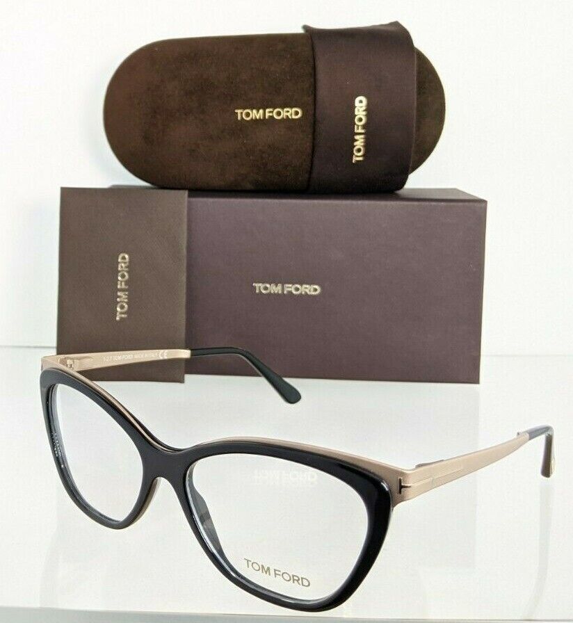 Brand New Authentic Tom Ford TF 5374 Eyeglasses 001 Frame FT 5374 54mm Frame