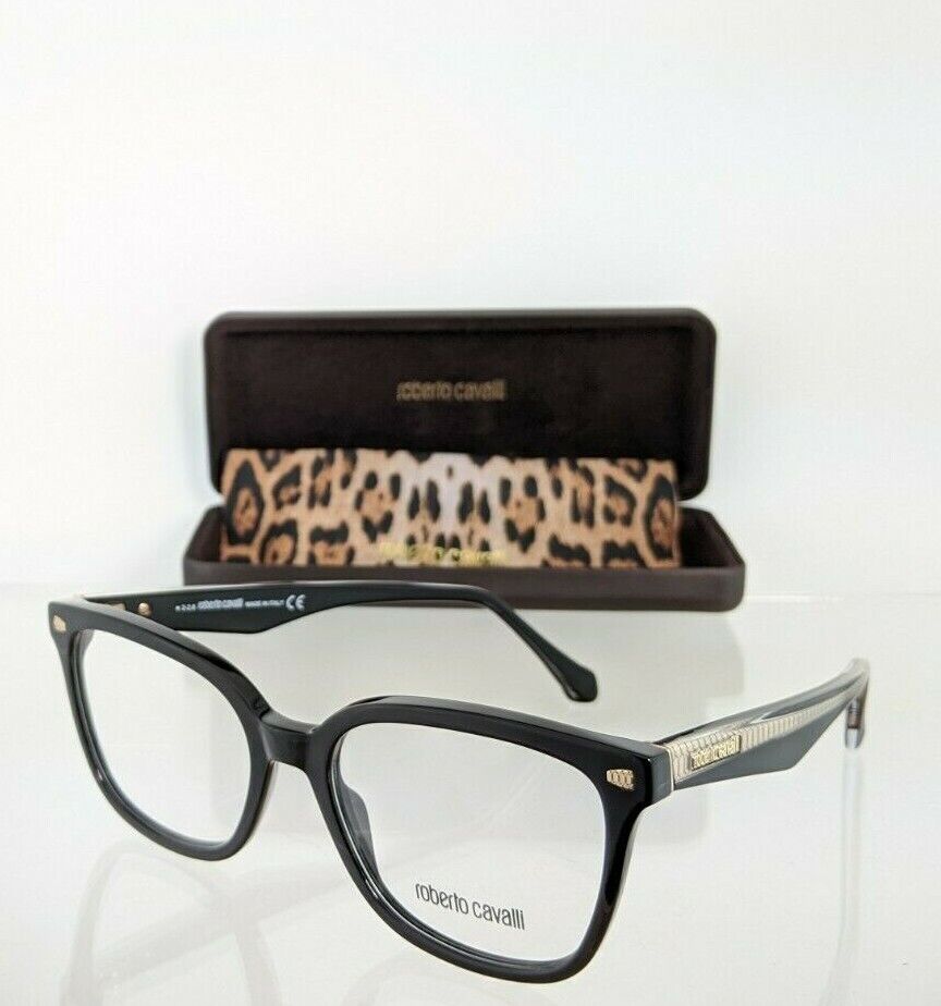 Brand New Authentic Roberto Cavalli Eyeglasses MURLO RC 5078 001 52mm Frame