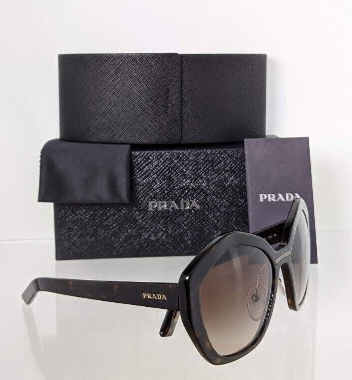 Brand New Authentic Prada Sunglasses SPR 08X Sunglasses 2AU - 6S1 Dark Tortoise