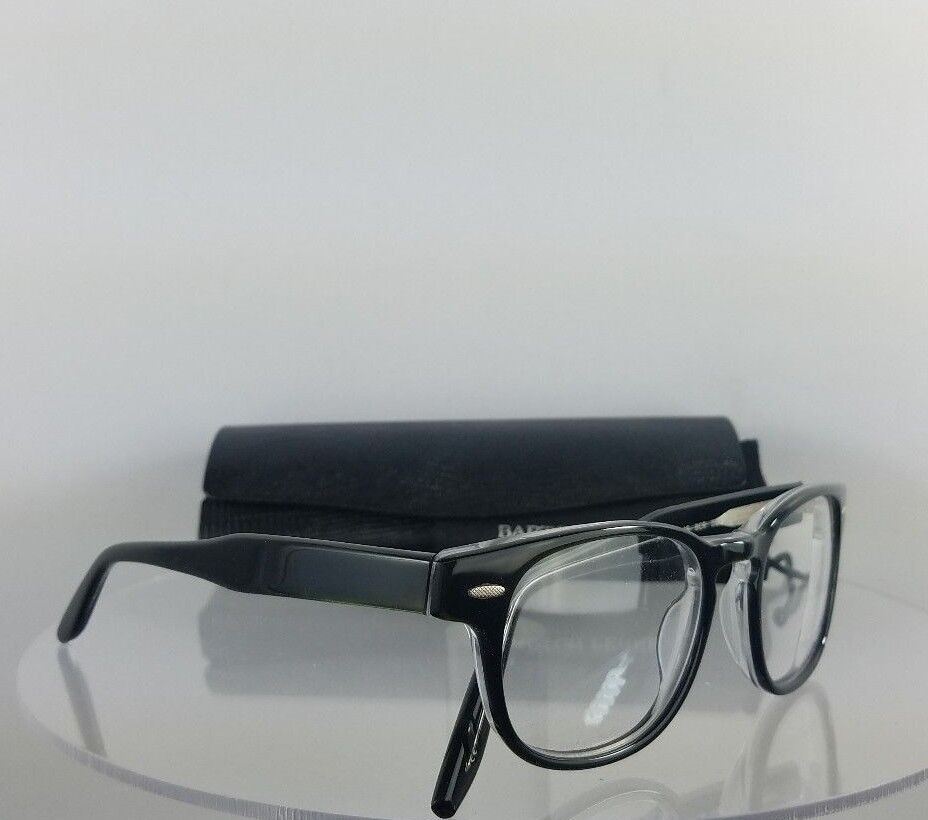 Brand New Authentic Barton Perreira Eyeglasses Dempsey BCR Black Frame 49mm