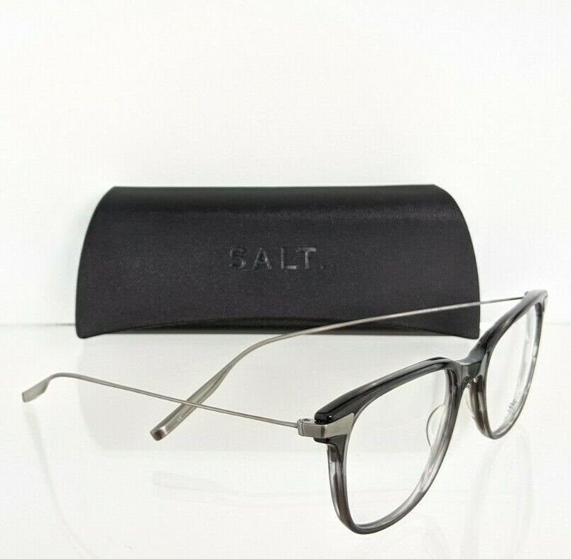 Brand New Authentic SALT Eyeglasses KRAMER CG Silver Gray 51mm Frame