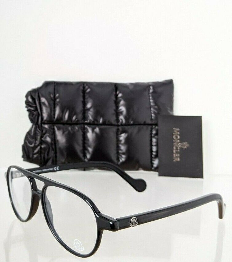 Brand New Authentic Moncler Eyeglasses ML 5031 001 52mm Black 5031 Frame