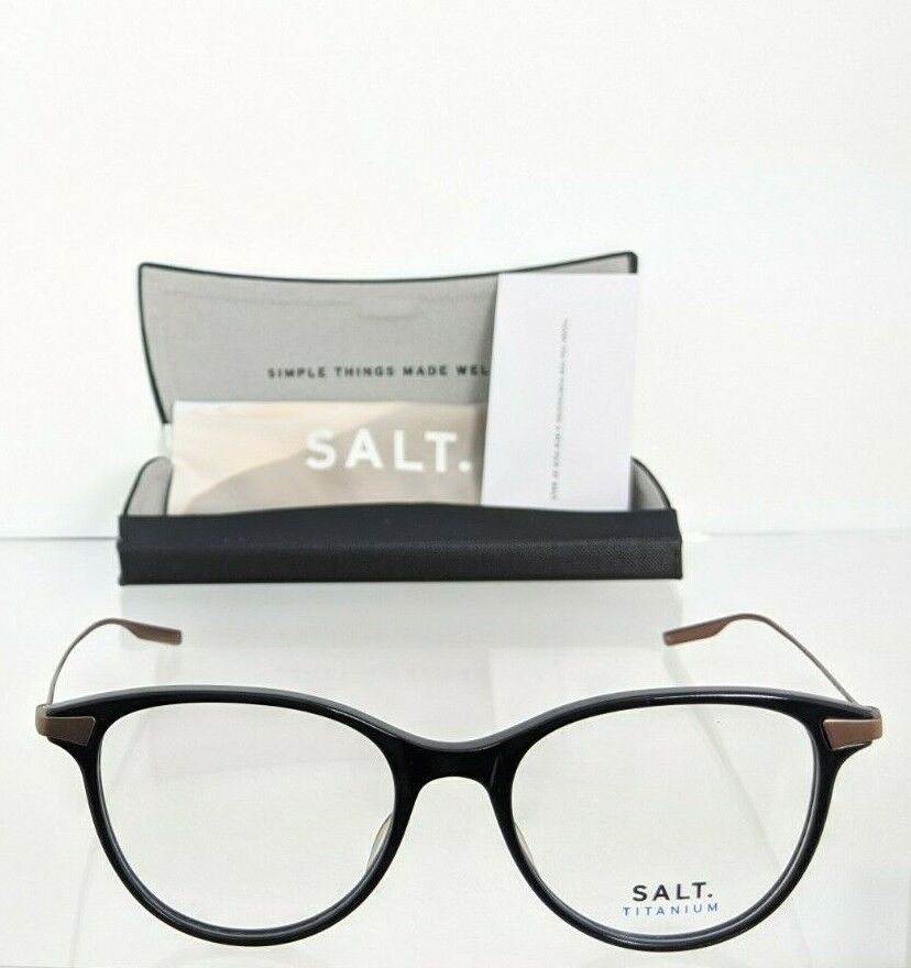 Brand New Authentic SALT Eyeglasses Anela BK Black 50mm Frame