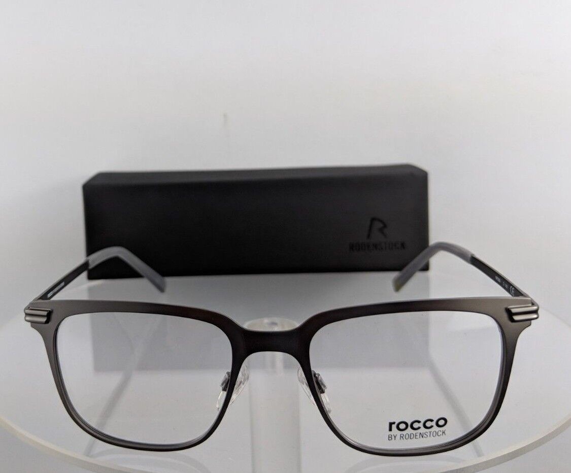 Brand New Authentic Rodenstock Eyeglasses Rr 206 D Grey Matte Frame
