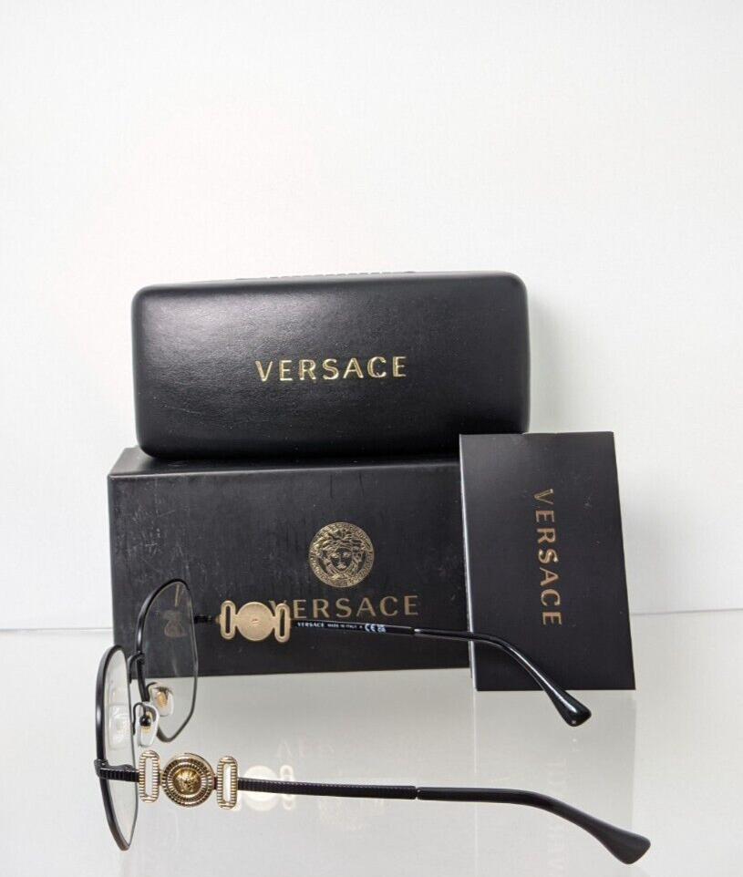 Brand New Authentic Versace Eyeglasses MOD. 1283 1261 56mm Black 1283 Frame