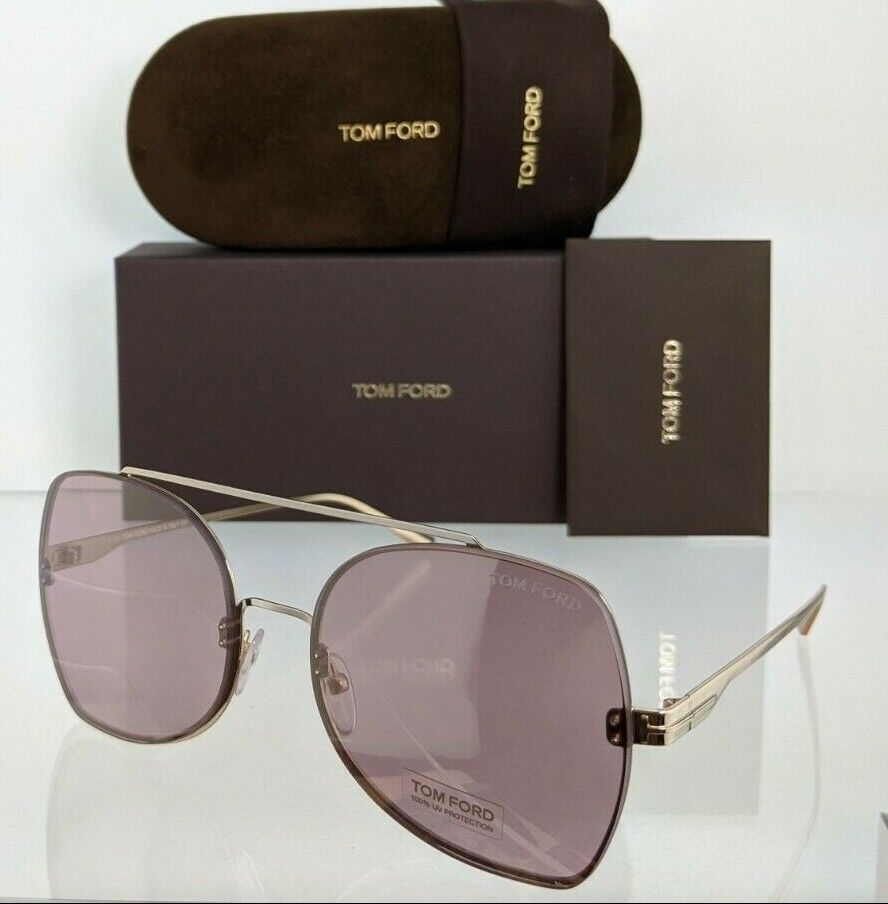 Brand New Authentic Tom Ford Sunglasses FT TF656 28Z Scout Frame TF 0656