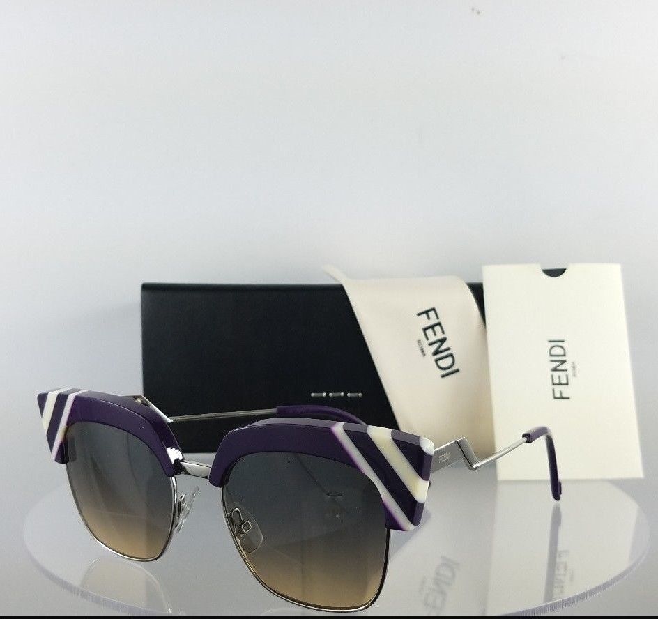 Brand New Authentic Fendi FF 0241/S Sunglasses BV3GA Purple 50mm Frame 0241