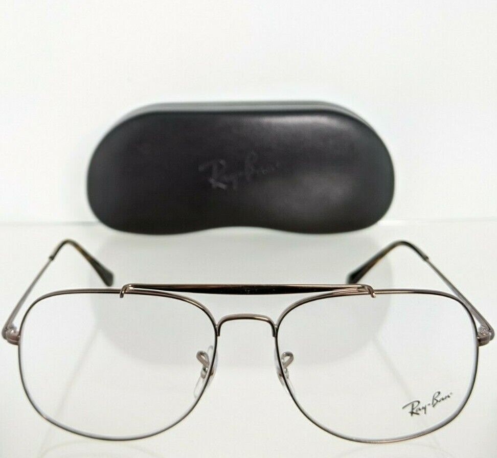 Brand New Authentic Ray Ban RB 6389 2531 Eyeglasses RB 6389 57mm Brown Frame