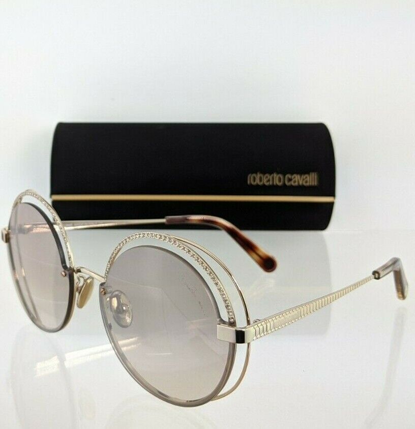 Brand New Authentic Roberto Cavalli Sunglasses RC 1101-F 32G 60mm Gold 1101