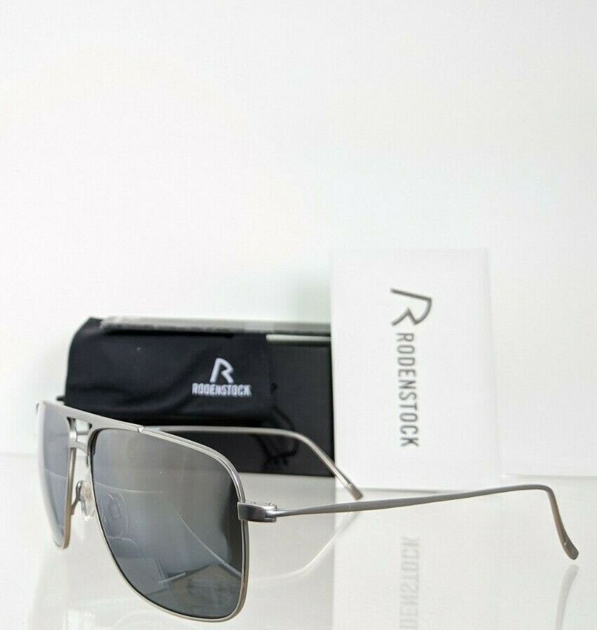 Brand New Authentic Rodenstock Sunglasses R 7414 D Silver Frame