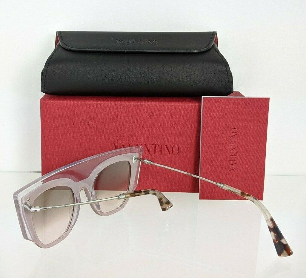 Brand New Authentic Valentino Sunglasses VA 4035 5088/8Z 49mm Gold Pink Frame