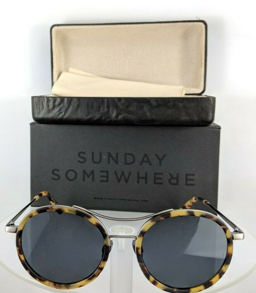 Brand New Authentic Sunday Somewhere Sunglasses Roso 146 - Mar 53Mm Frame
