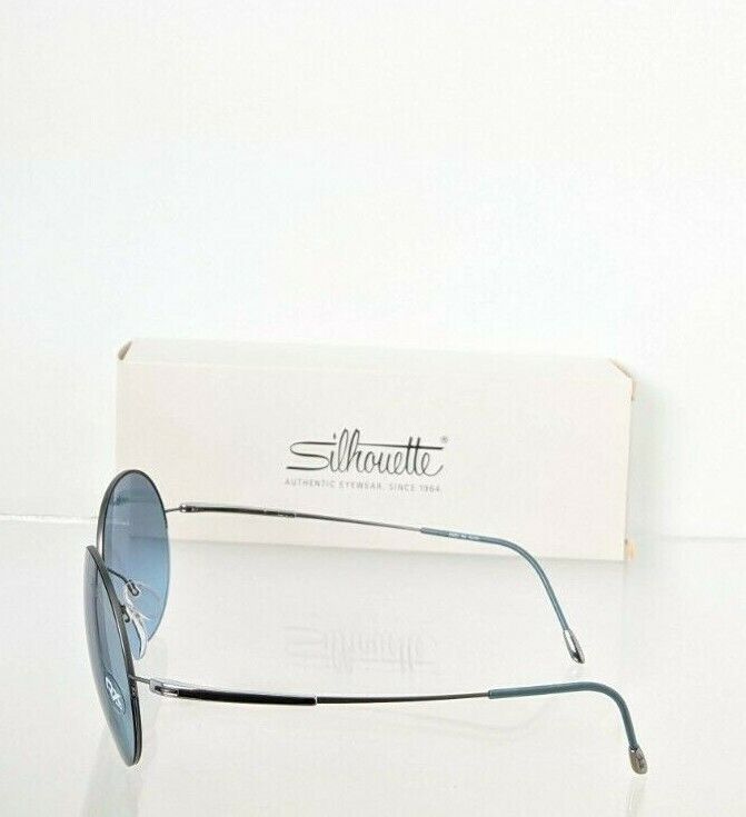 Brand New Authentic Silhouette Sunglasses 8685 60 6243 Silver Frame