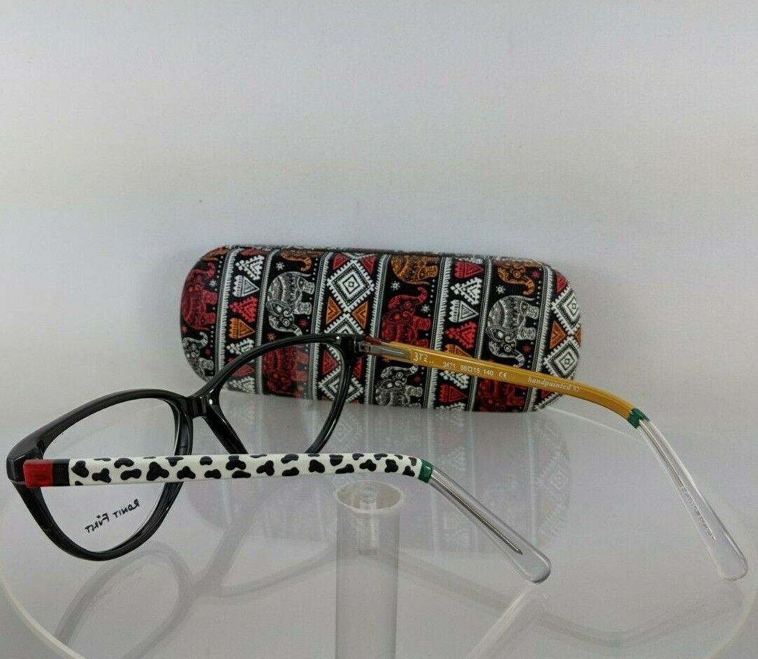 Brand New Authentic Ronit Furst Rf 3471 3Tz Hand Painted Eyeglasses 56Mm Frame