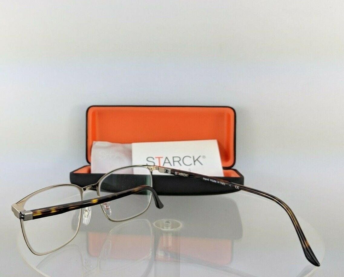 New Authentic Starck Eyes Sh 2028 0003 55Mm Gold And Tortoise Frame Sh2028 Pl