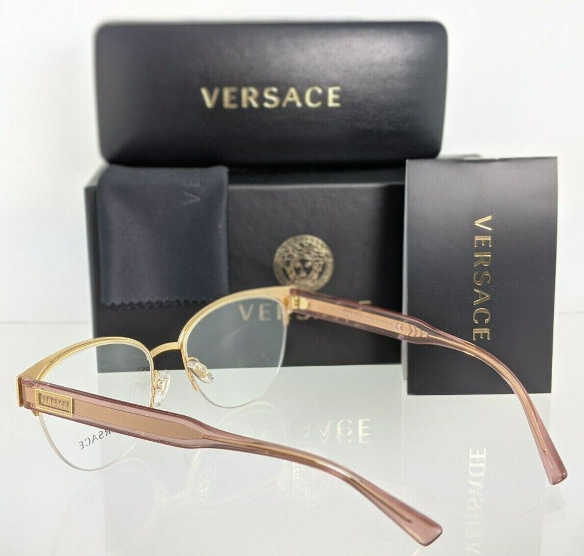 Brand New Authentic Versace Eyeglasses MOD. 1265 1463 53mm Frame VE1265 Frame
